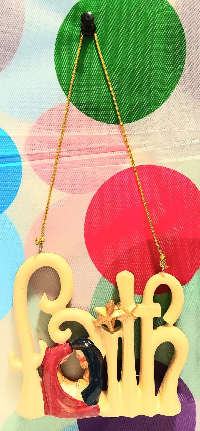 🎄Christmas Ornaments - Faith Hope Joy - Set of 3🎄 image indicator(3)