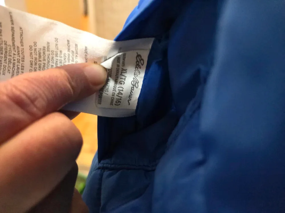 Boys Eddie Bauer Warm Jacket - Size XL (14/16) image indicator(4)
