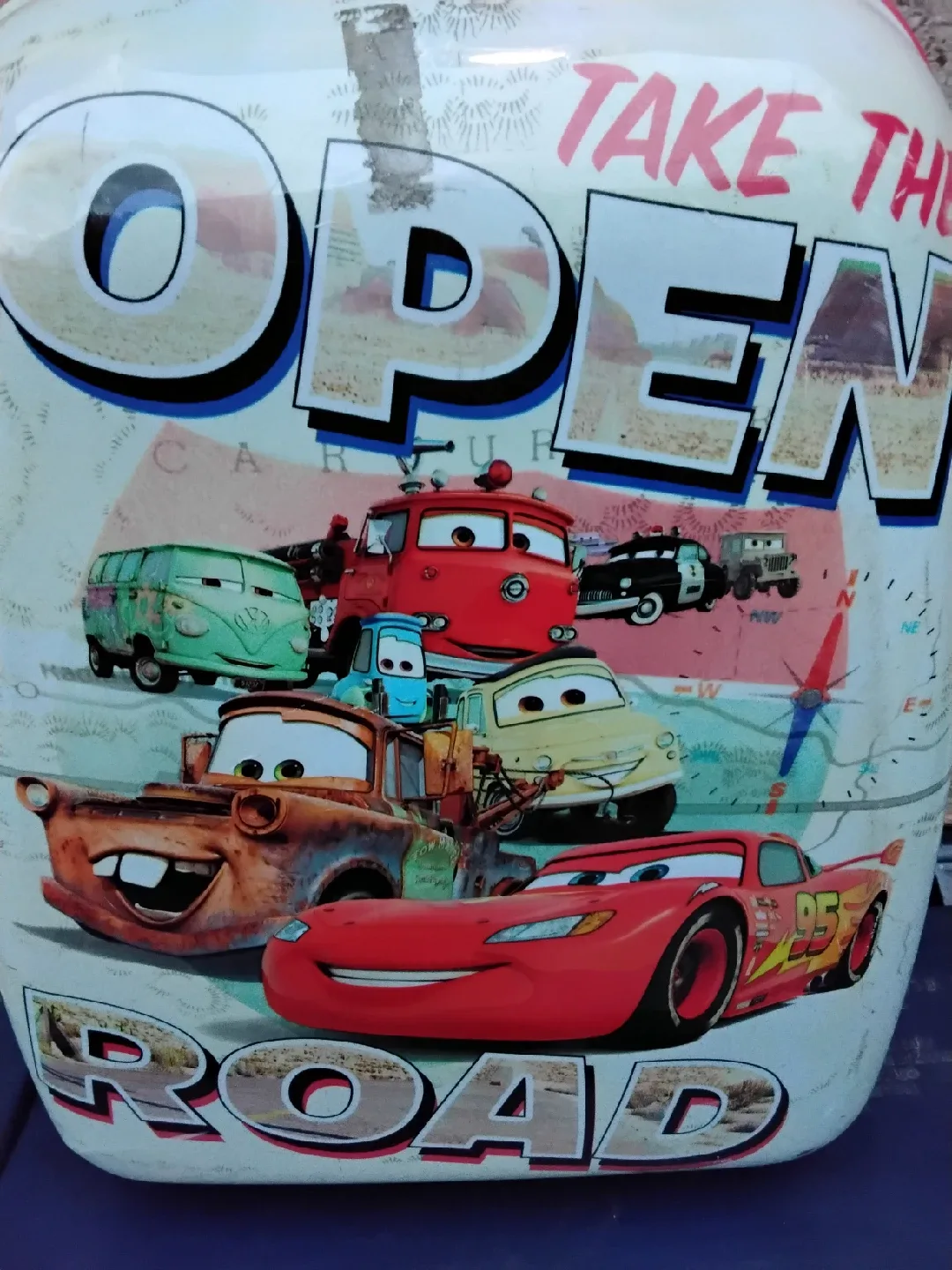 🚒🚚 🚔🚘🚛🏎 Disney's Pixar CARS "Open Road" Luggage 🧳🛄 💼