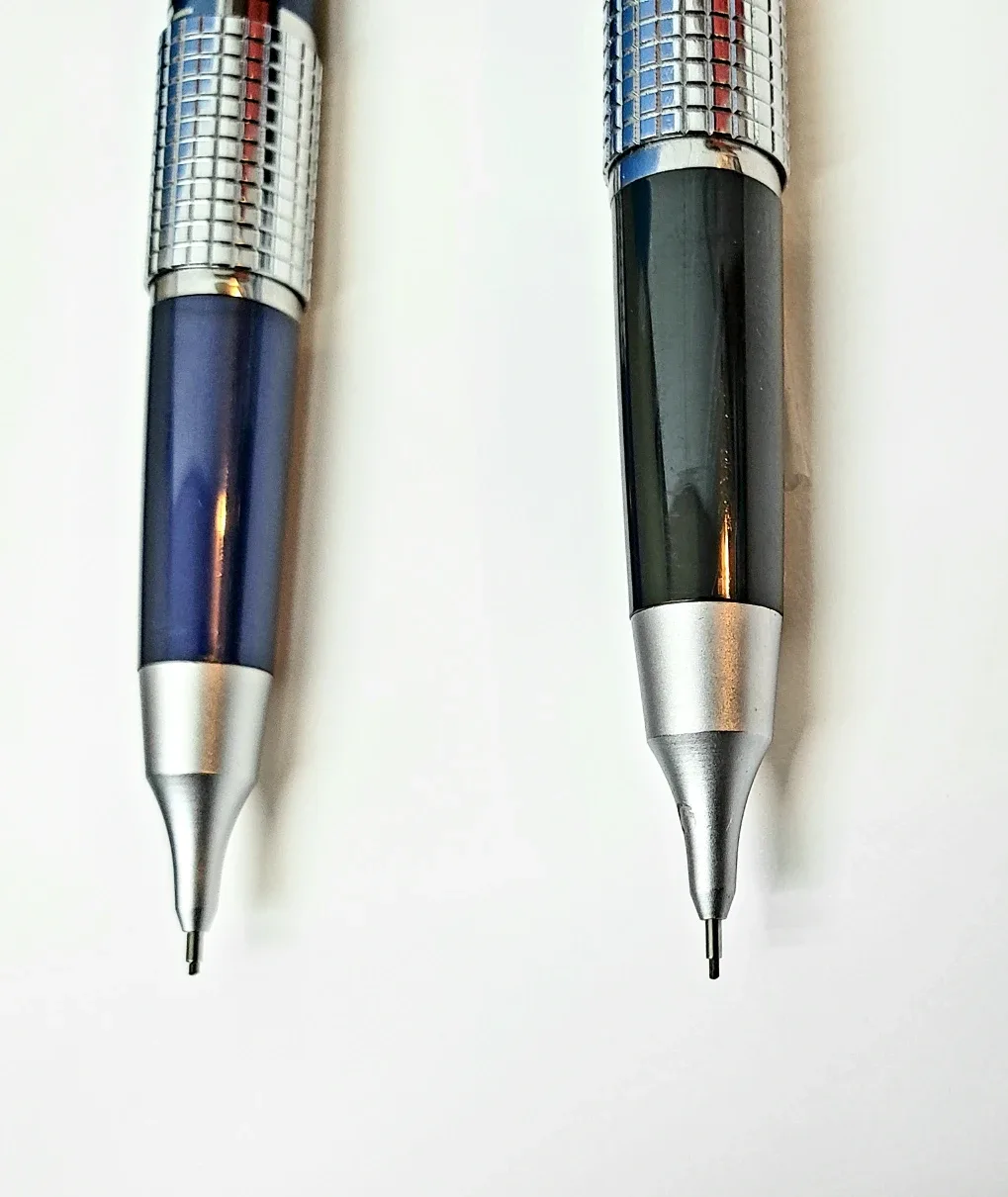 Pentel Kerry Mechanical Pencils - Black (0.5mm) & Blue (0.7mm) image indicator(6)