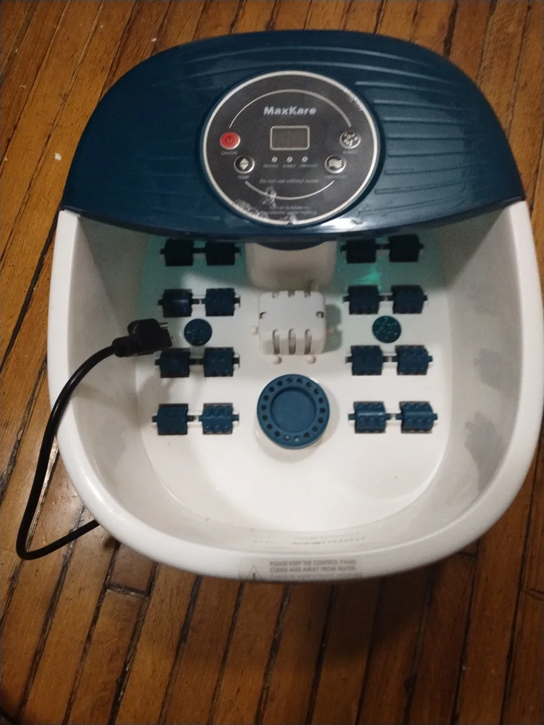 MaxKare Foot Spa pedicure bath heated bubbling