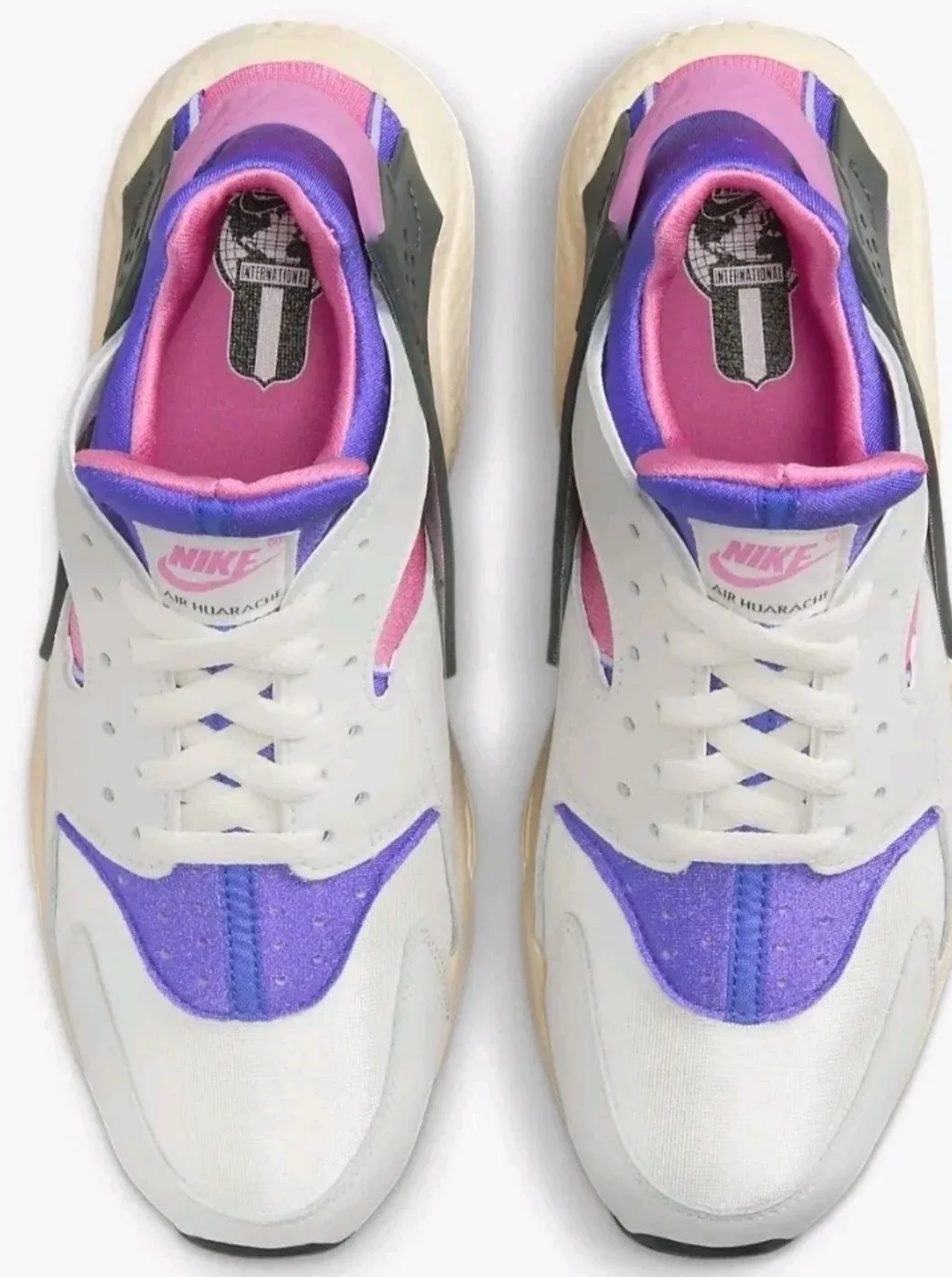 Mens Nike Air Huarache Running Shoes - Size 9 US image indicator(4)