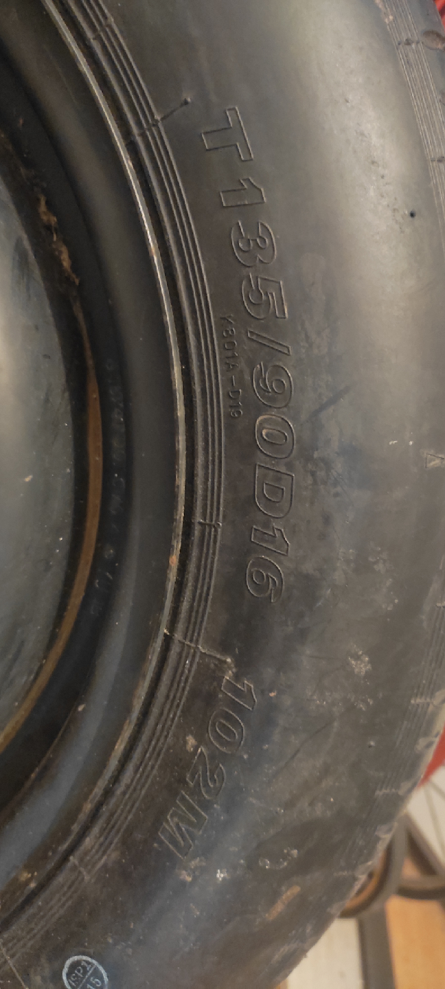 Kenda T135/90D16 Spare Tire - photo 2