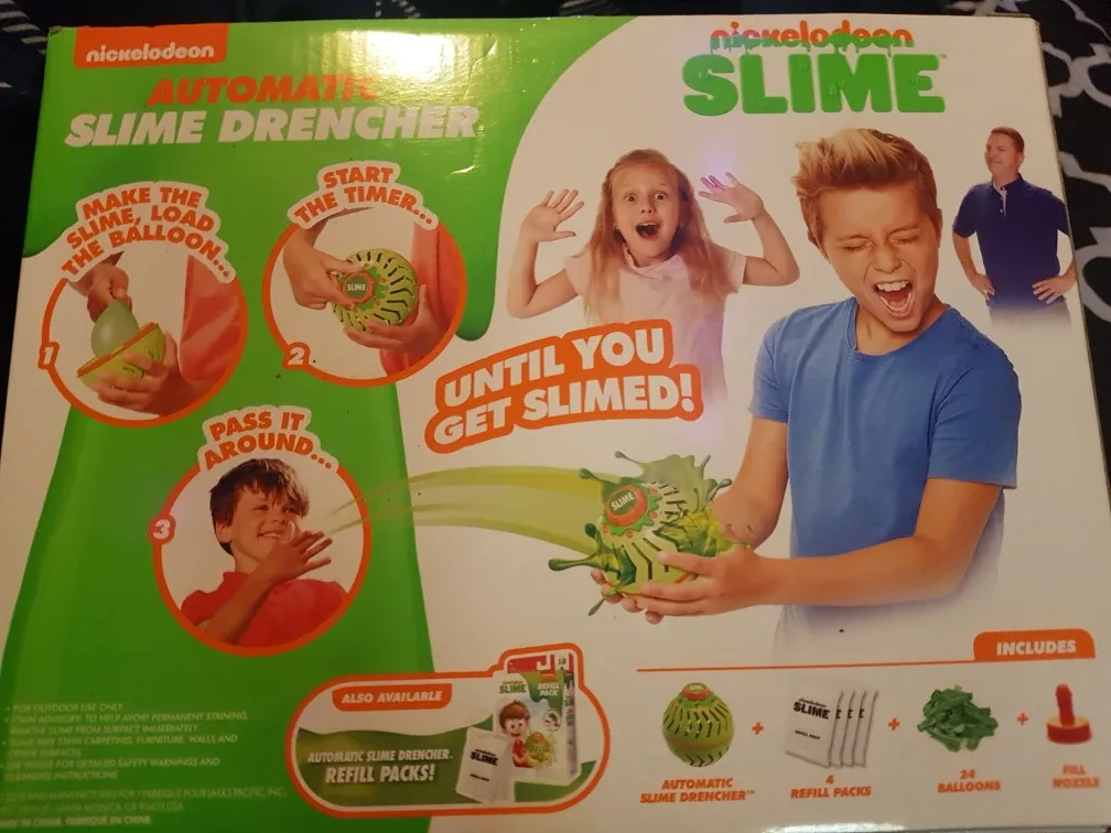 Nickelodeon Automatic Slime Drencher NEW