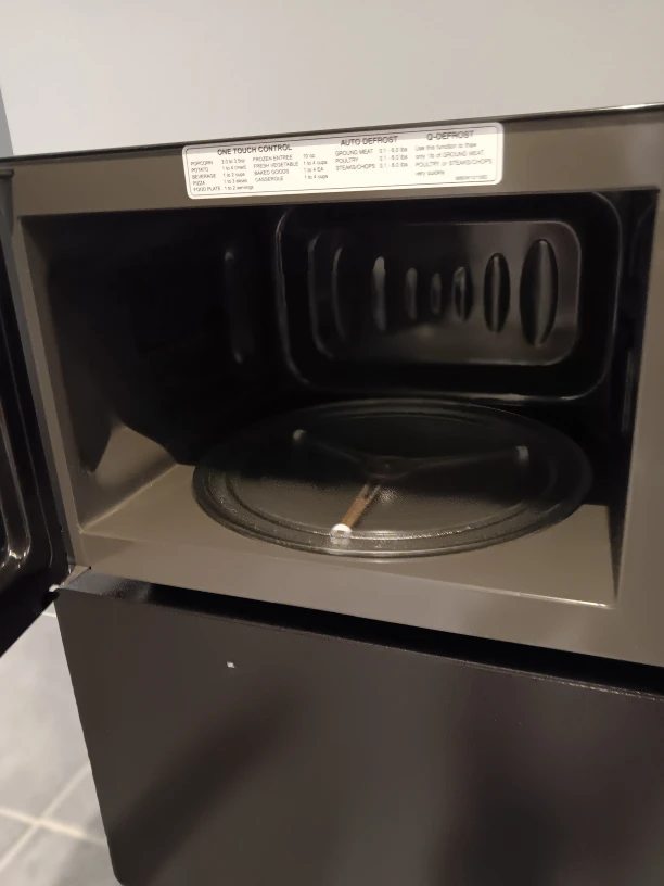 LG Countertop Microwave - Black & Stainless Steel - photo 2