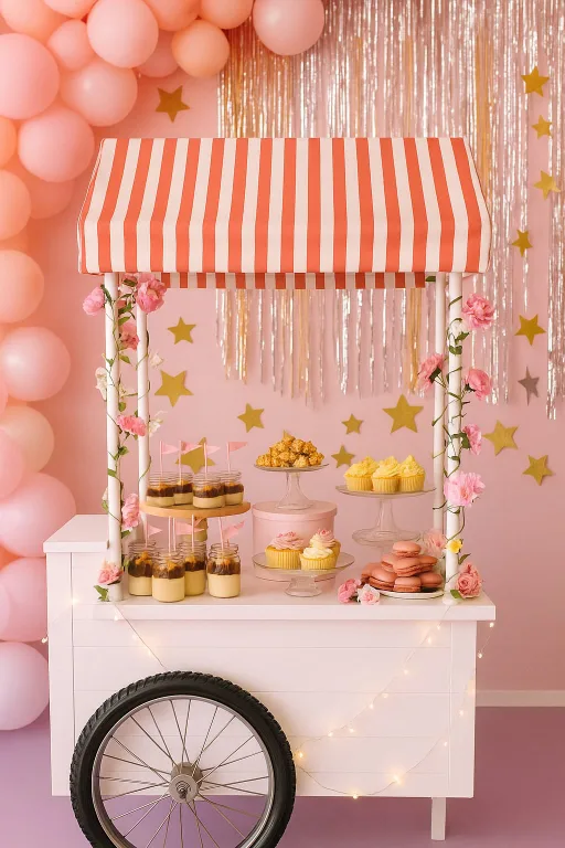 Custom Made Mobile Wooden Cart Kiosk image indicator(4)