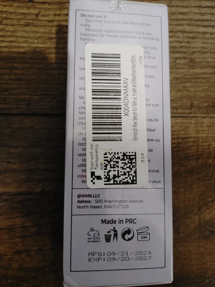 💚SIX MONTHS SUPPLY OF 5% MINOXIDIL EXPIRY 9/20/2027 image indicator(2)