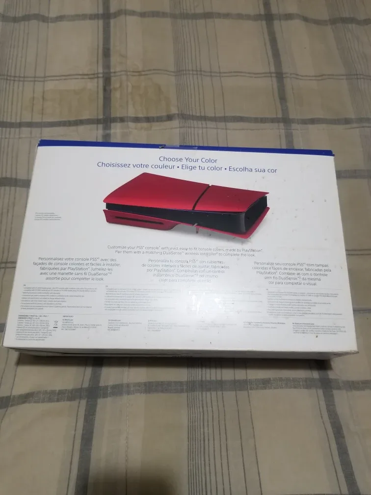 Deep Red PS5 Slim Disc Covers image indicator(4)