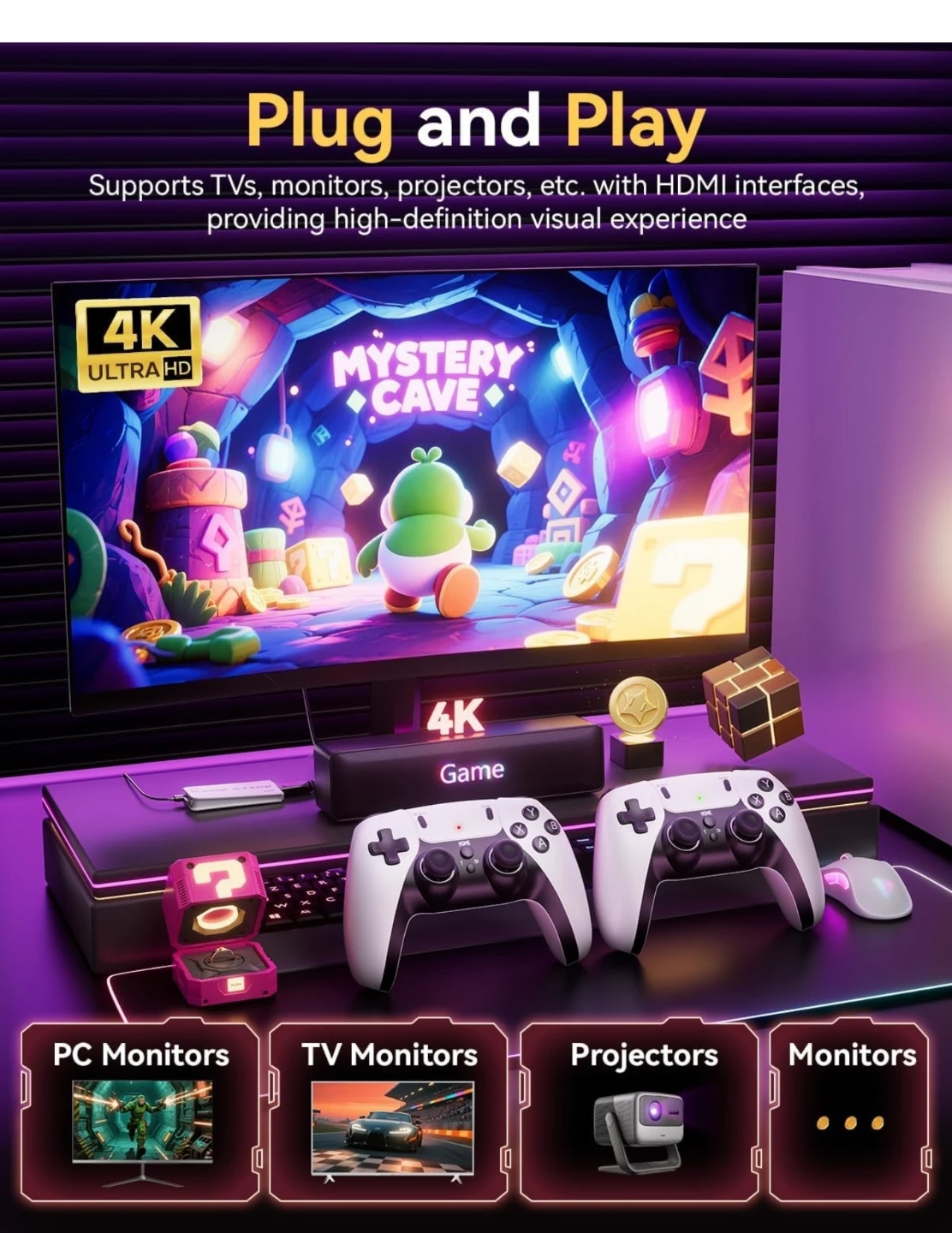 Retro Gaming Console - photo 4