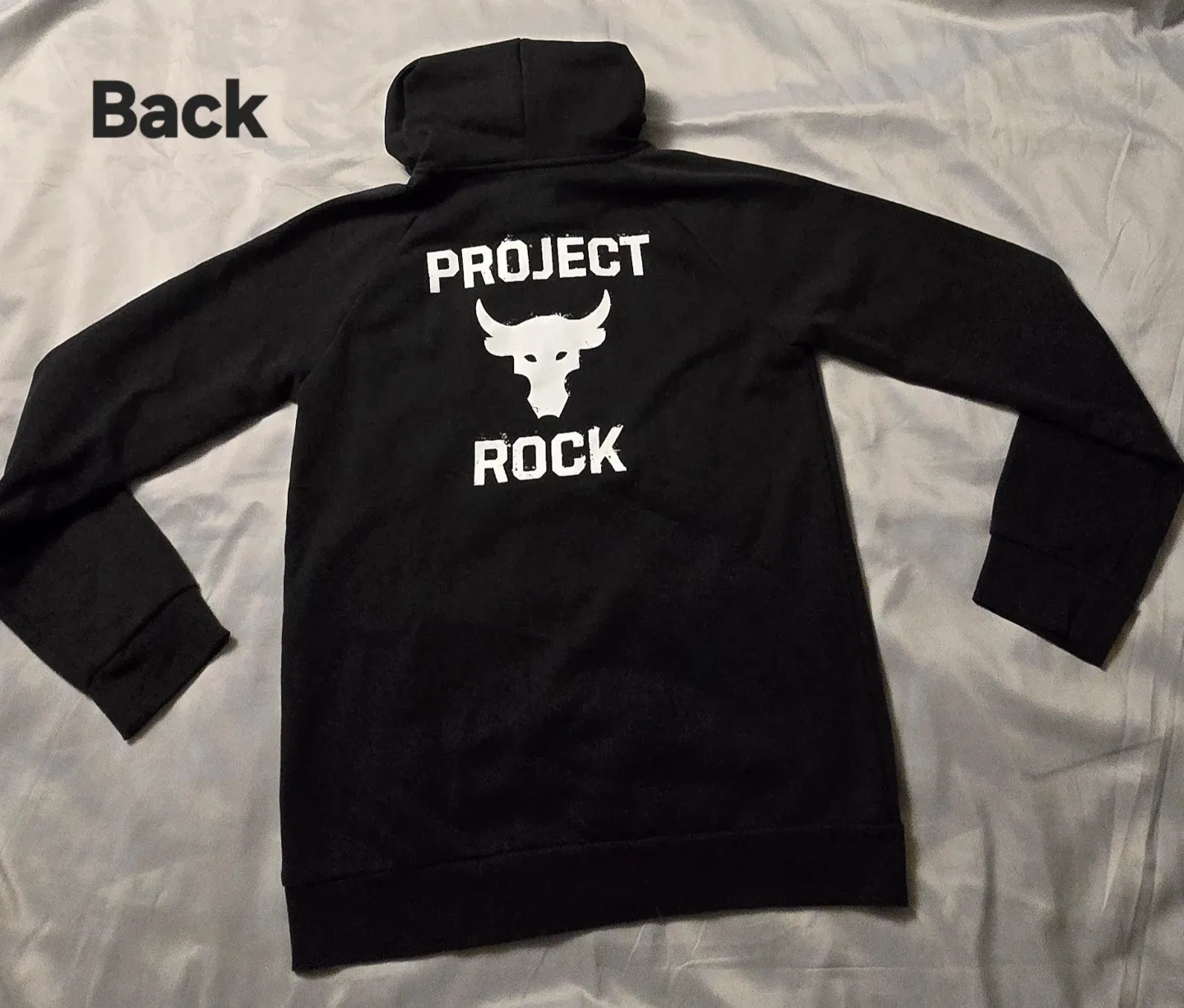 NEW! Under Armour Project Rock Hoodie - Size YXL image indicator(6)