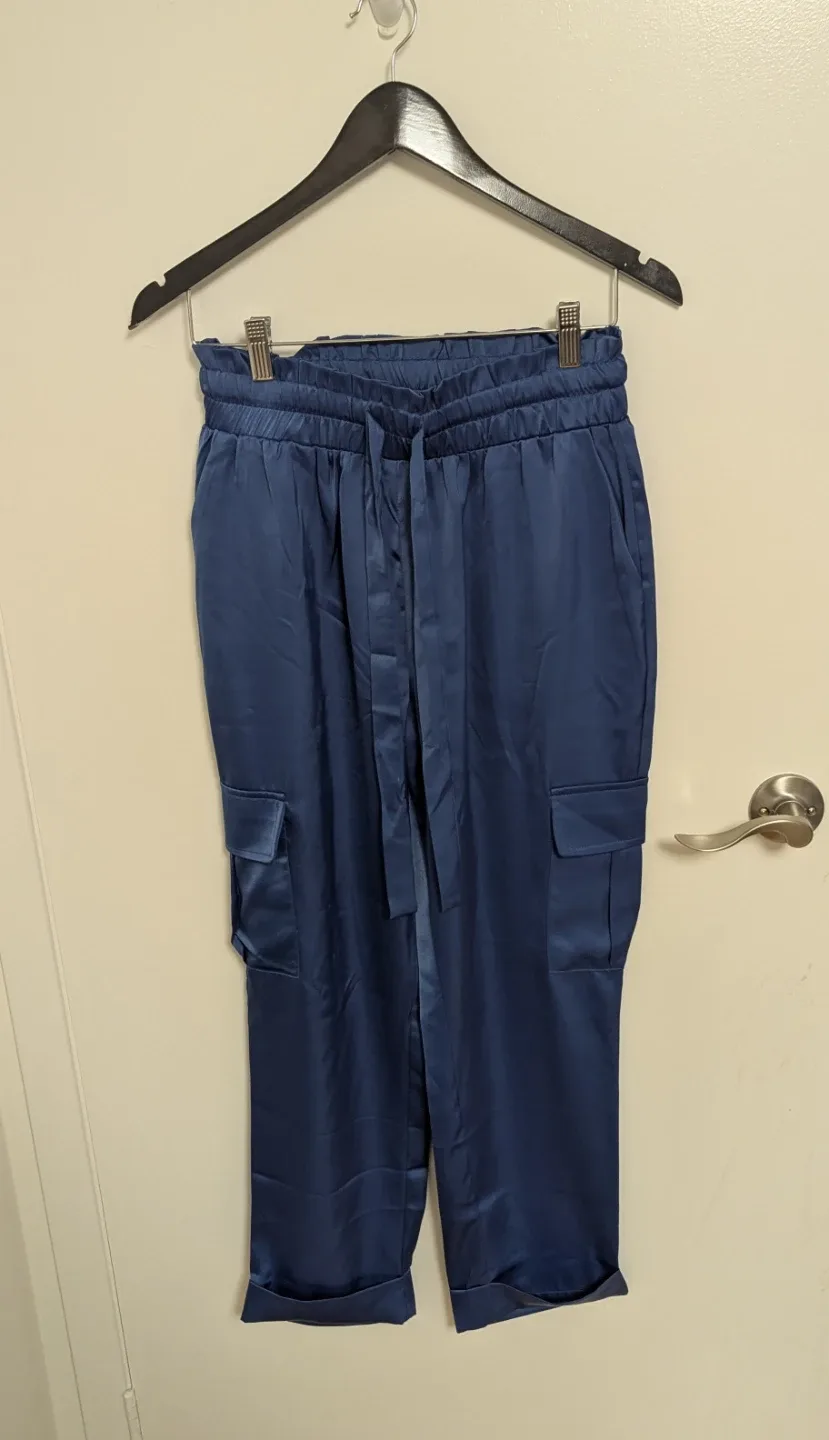 Brand New with Tags Blue Pajama Pants - Size Women's Medium image indicator(2)