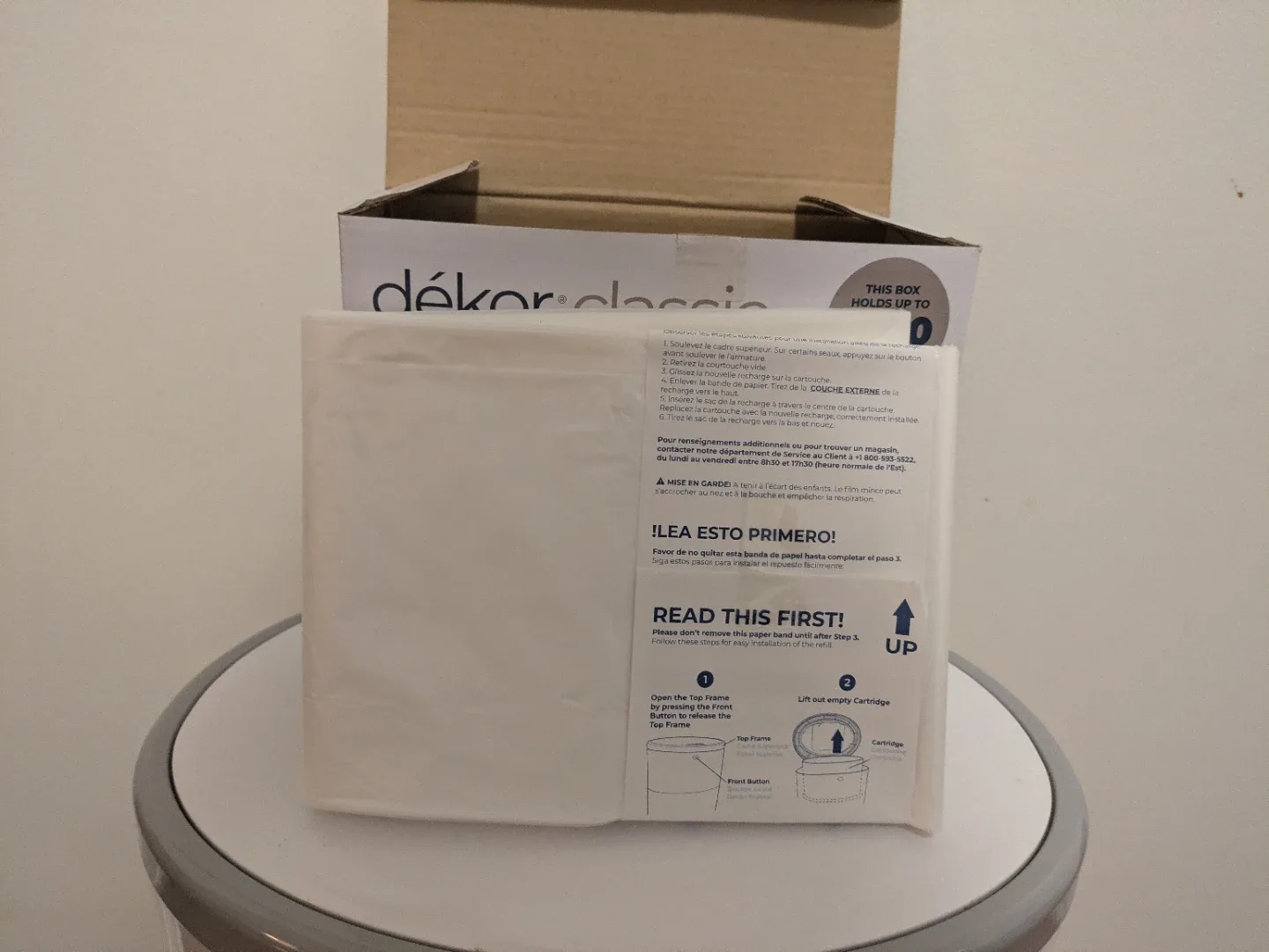 Dékor Classic Diaper Pail 🥕 image indicator(4)