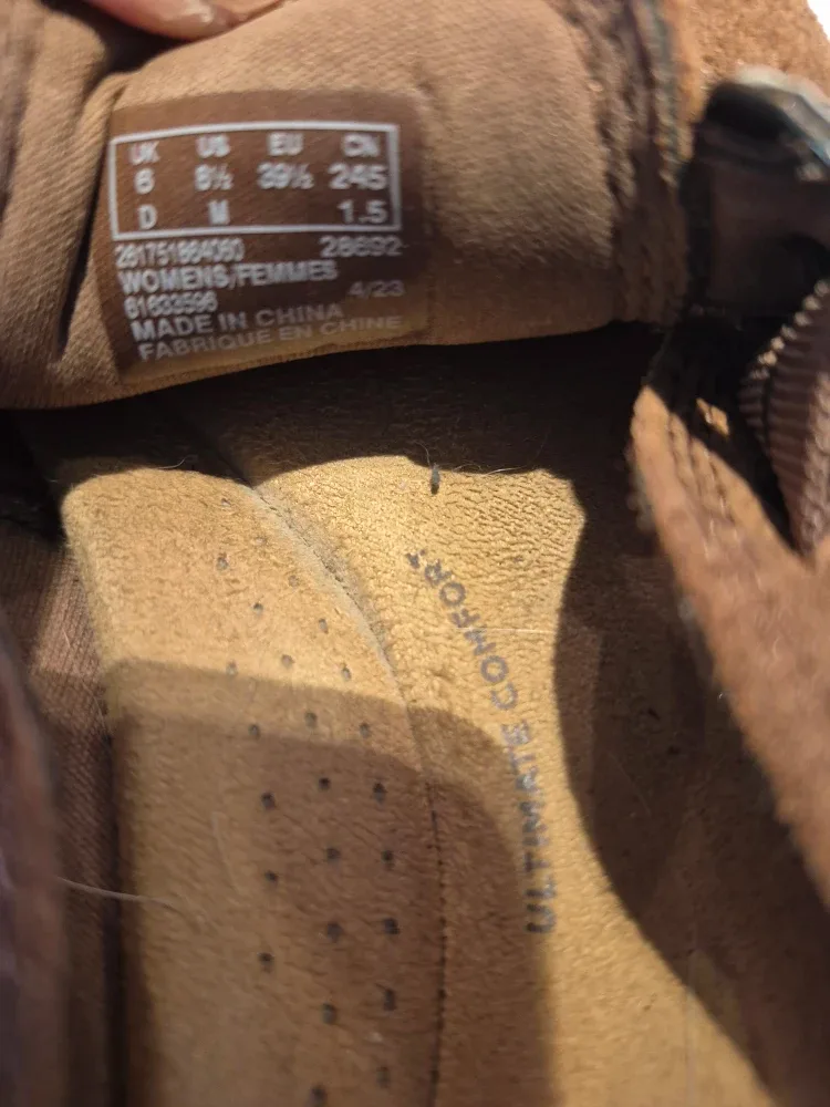 Clarks Collection Brown Suede Clogs image indicator(6)