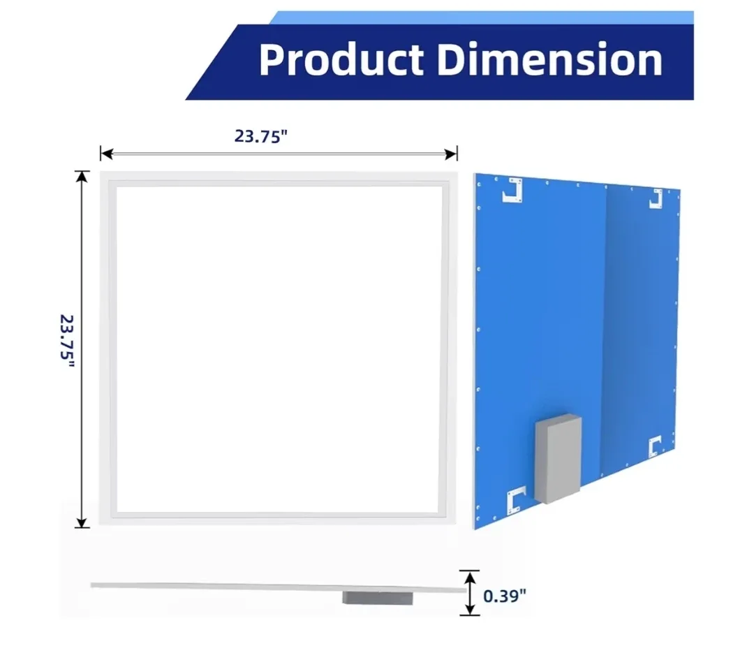2x2 LED Drop Ceiling Light image indicator(2)