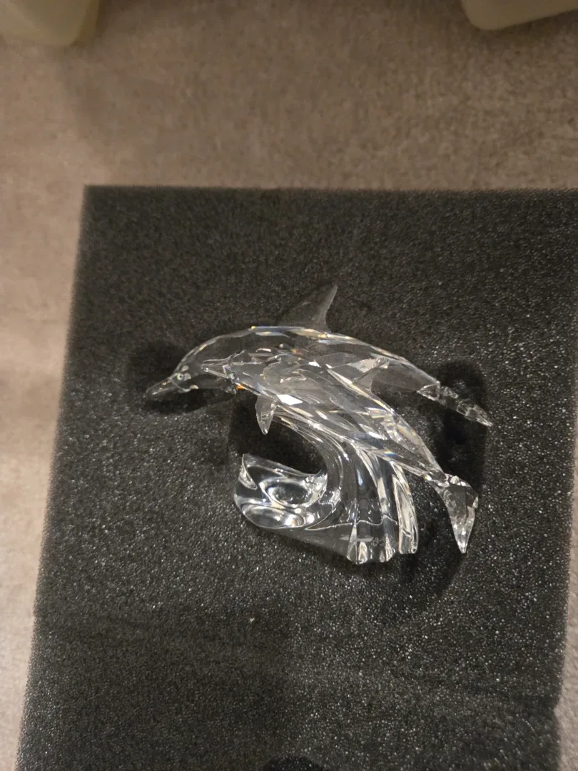 Swarovski SCS Annual Edition 1990 "Lead Me" The Dolphins