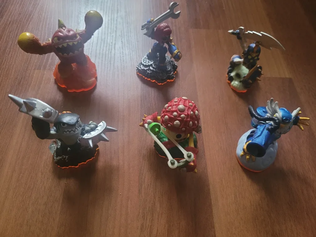 Skylanders Figures Lot of 6 Bundle 1