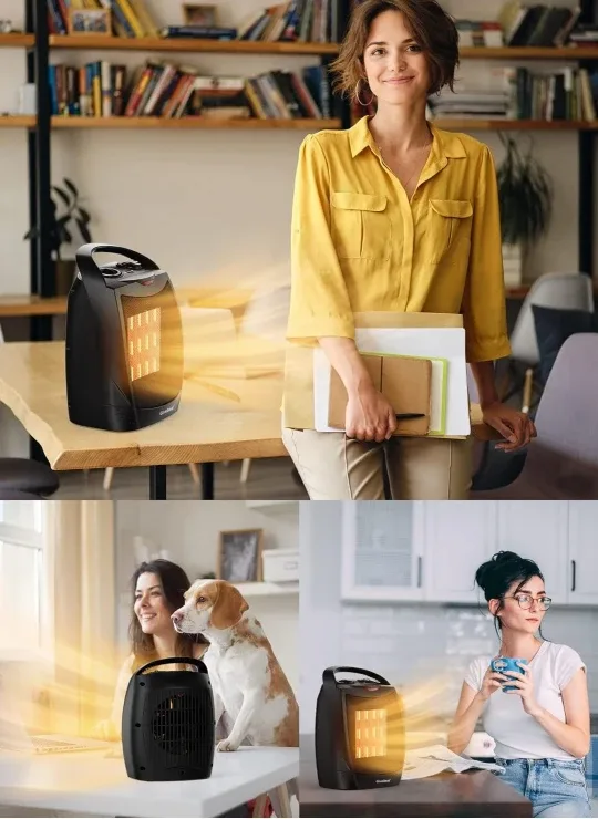 GiveBest Portable Electric Space Heater - Black