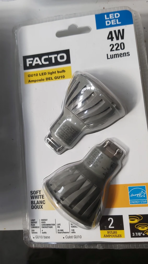 UBERHAUS LED Bulbs - 6.5W - NEW GU10 - photo 3
