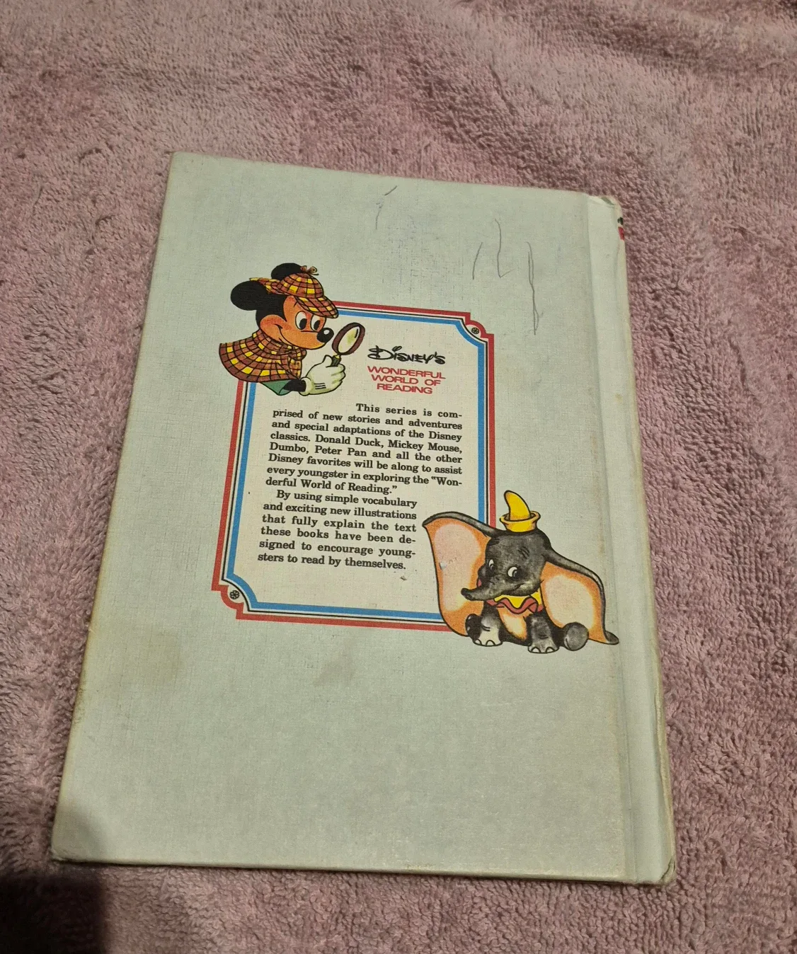 1978- Walt Disney's Dumbo the Flying Elephant Book image indicator(2)