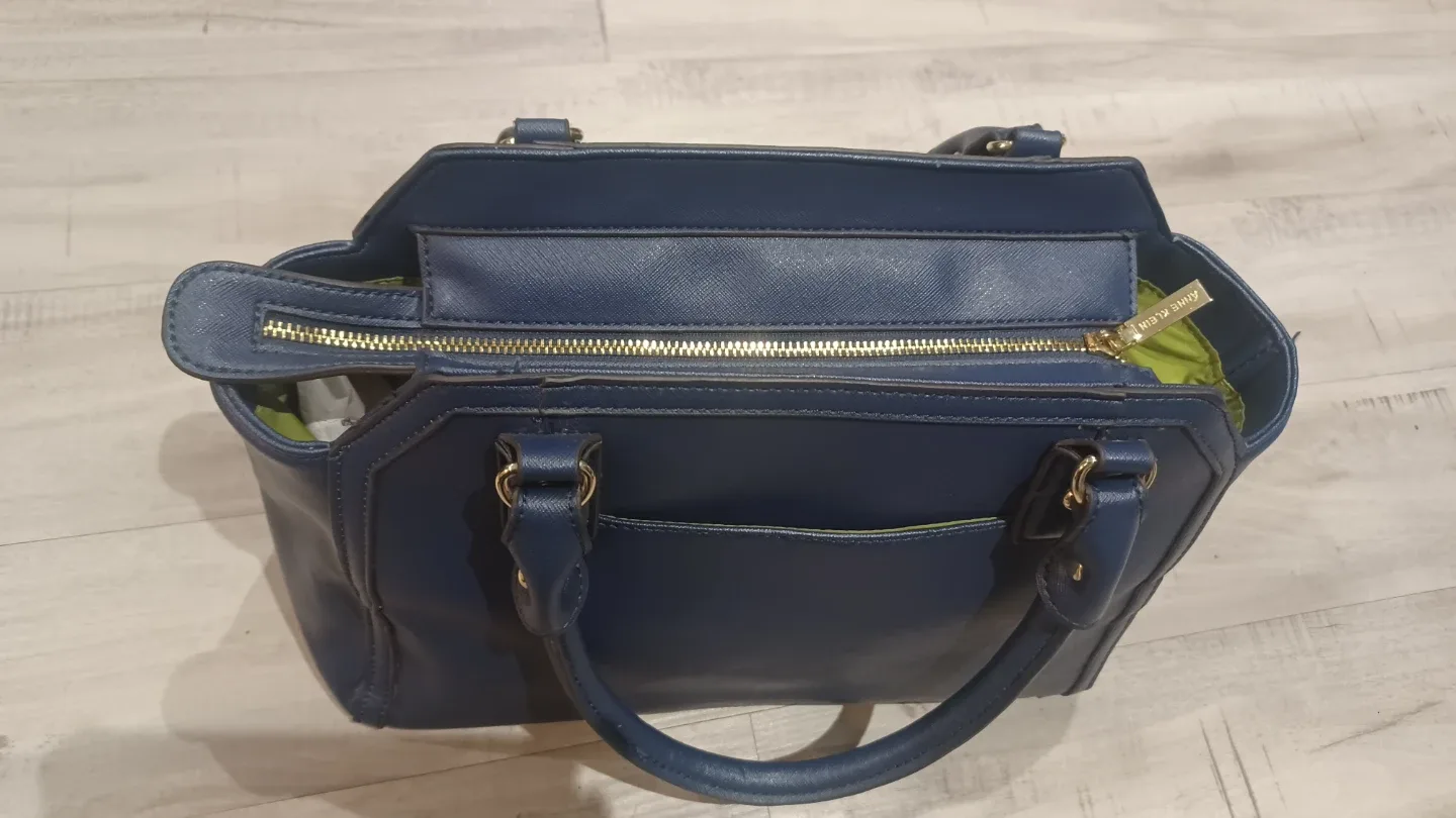 Anne Klein Blue Handbag image indicator(2)