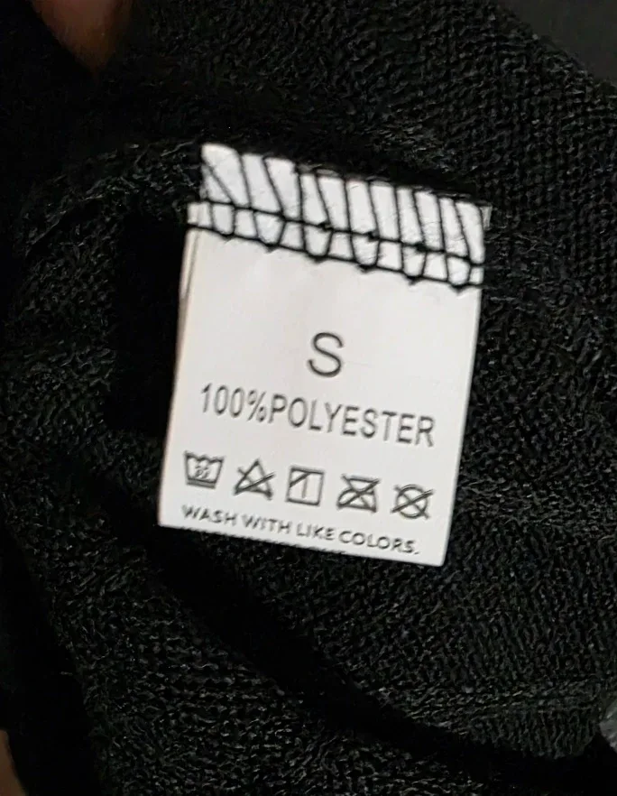 Black Fur Trim Cardigan - Size Small image indicator(5)