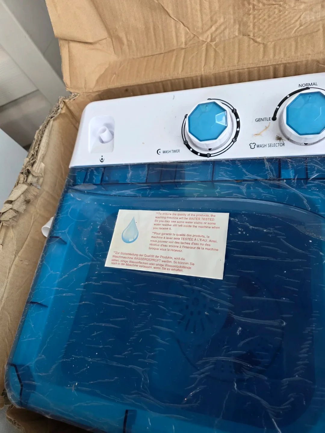 Giantex Portable Mini Washing Machine - Like New! image indicator(3)