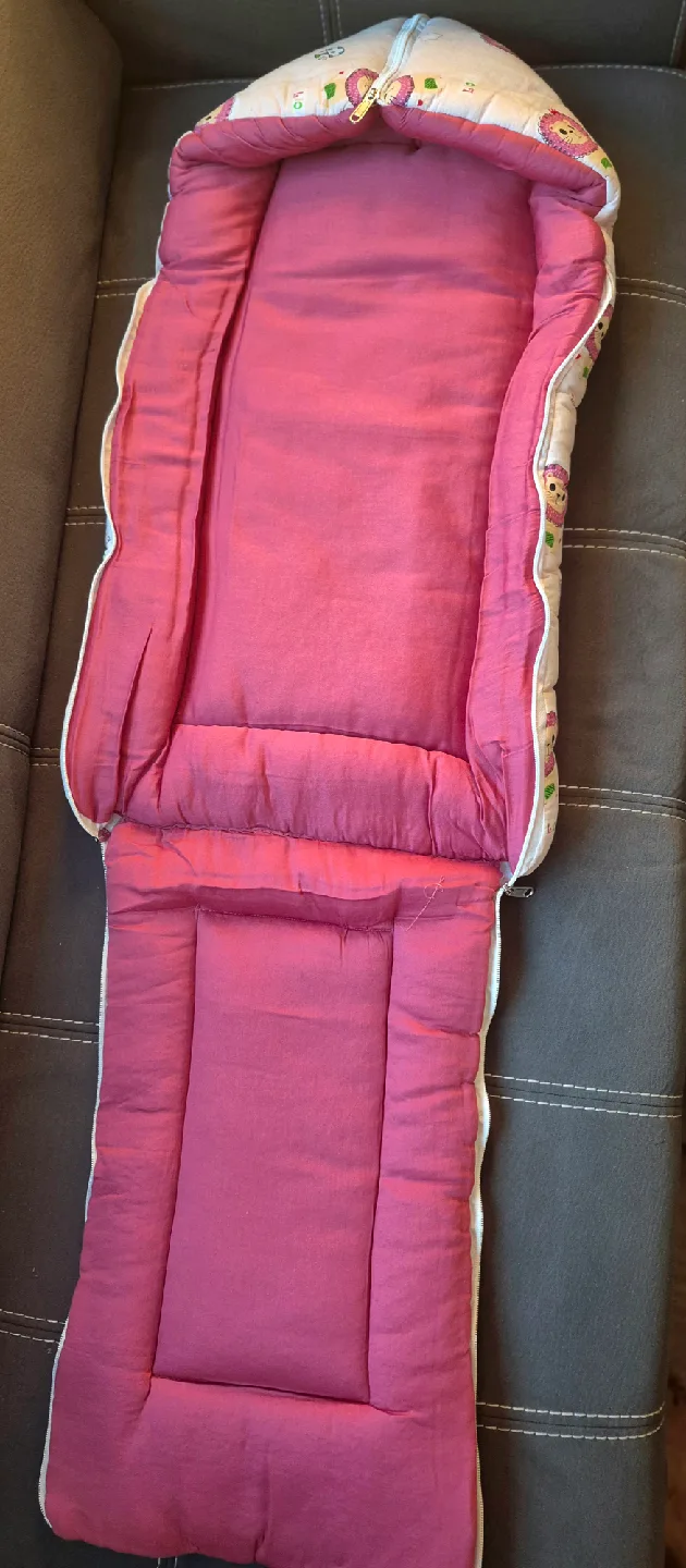 🥕 Baby Carry Nest / Sleeping Bag | with zip lock & cute design image indicator(3)
