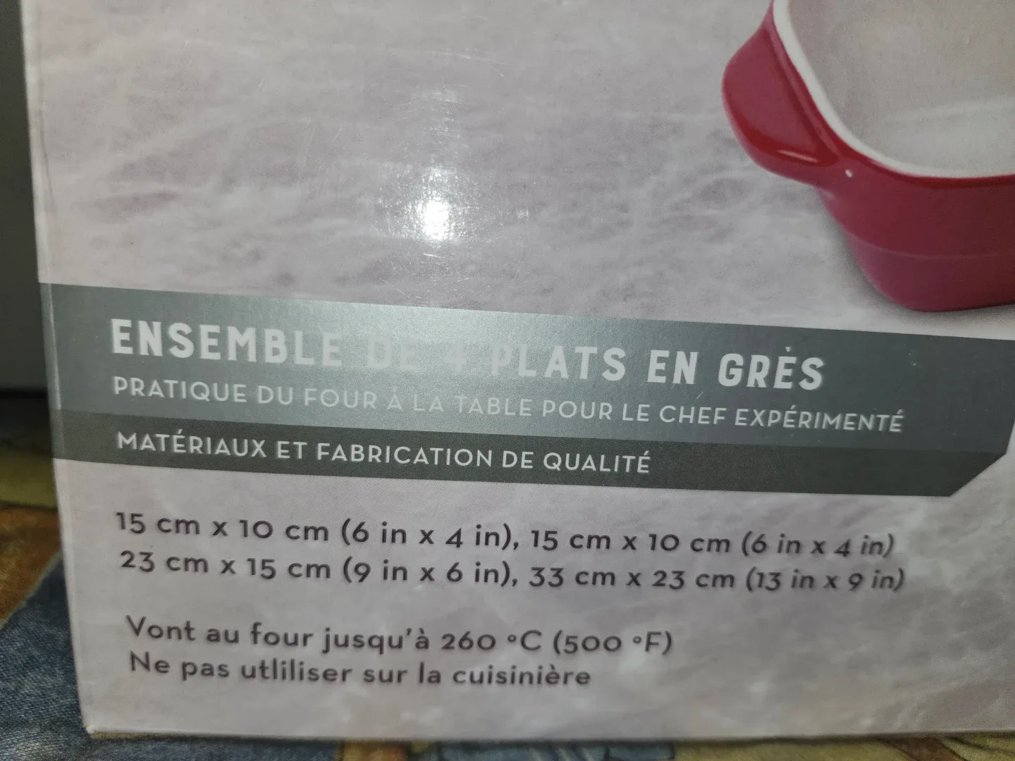 Lagostina Stoneware Baking Set - New in Box! 🥕 image indicator(3)