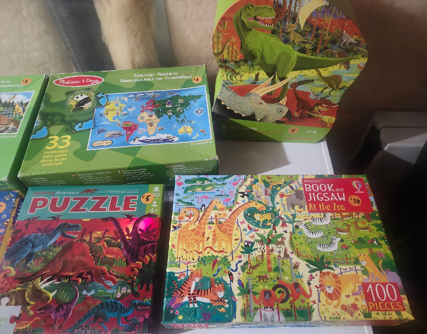 Kids' Puzzles: Melissa & Doug, I Spy, Dazzling Dinosaurs image indicator(2)
