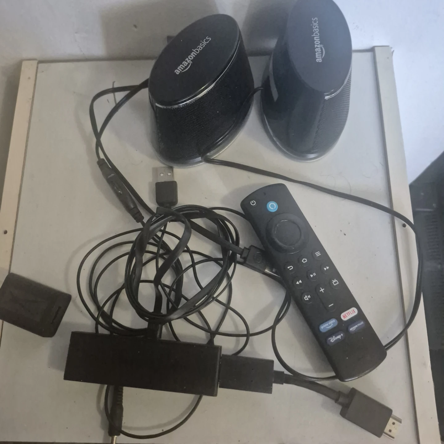 RCA TV with Amazon basics and fire stick with remote - photo 2