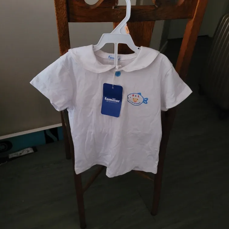 Familiar Kids White T-Shirt - New with Tags