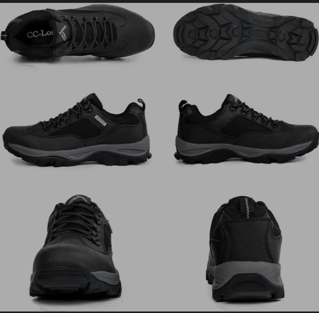 CC-Los Brown Leather Hiking Boots - Size 11 Men