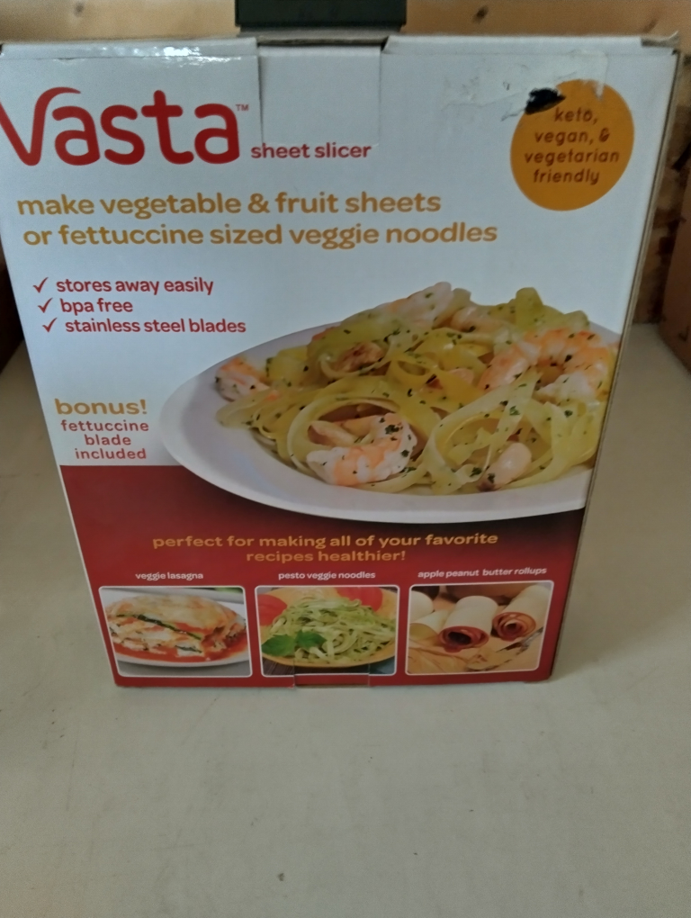 Vasta Sheet Slicer - Make Veggie & Fruit Sheets