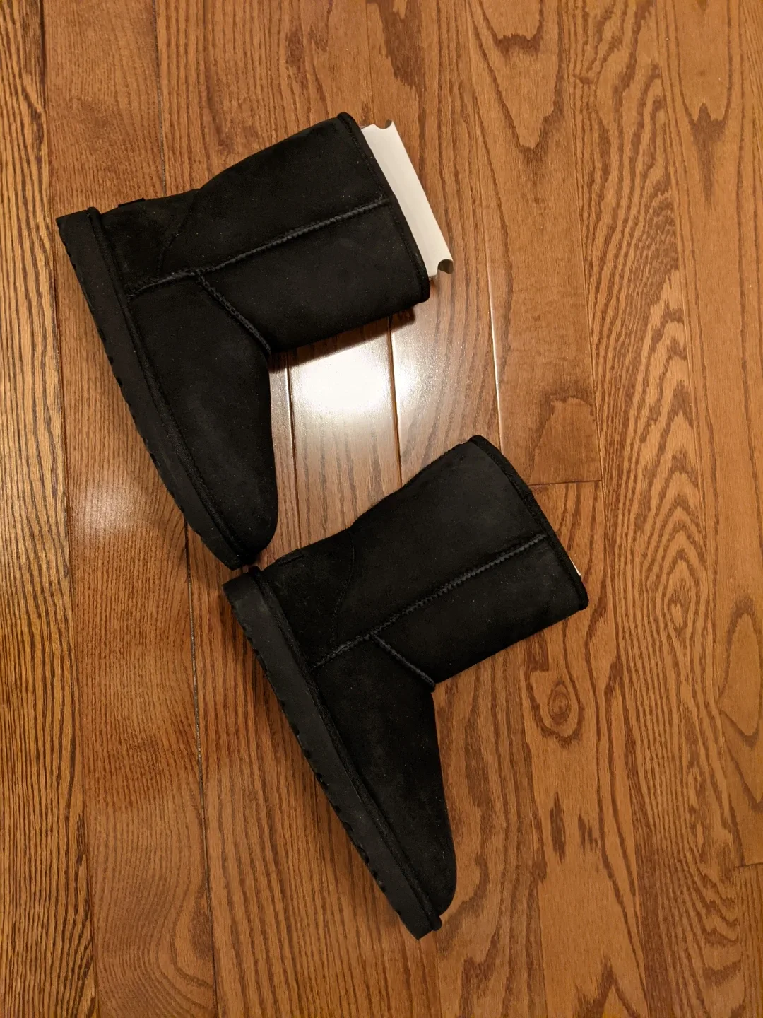 UGG W Classic Short II Black Boots - Size 7 image indicator(6)