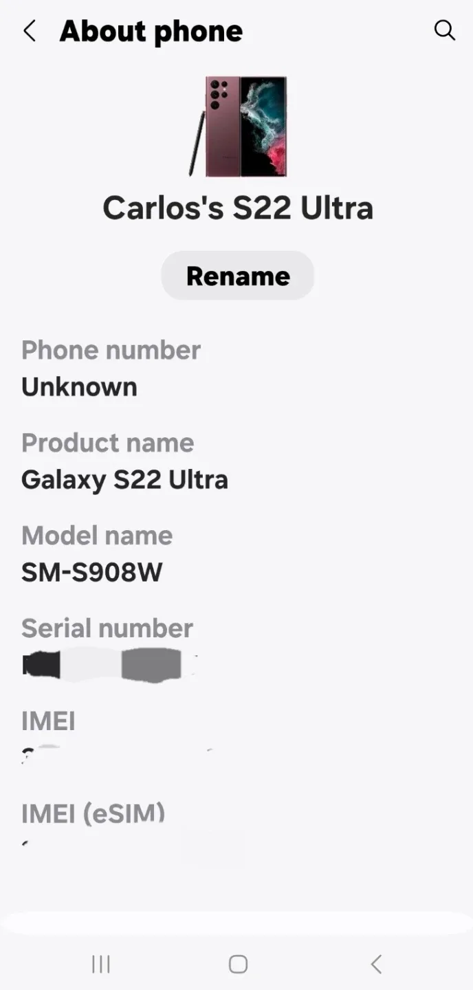 Samsung Galaxy S22 Ultra 512gb - Burgundy image indicator(5)