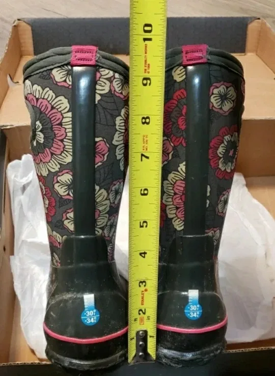 Bogs Kids Classic Pansies Boots - Size US 13 image indicator(3)