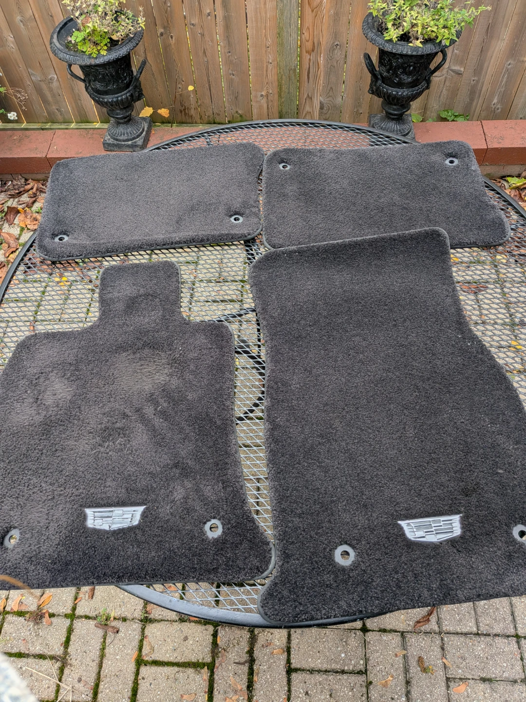 Cadillac Luxury Floor Mats - Set of 4