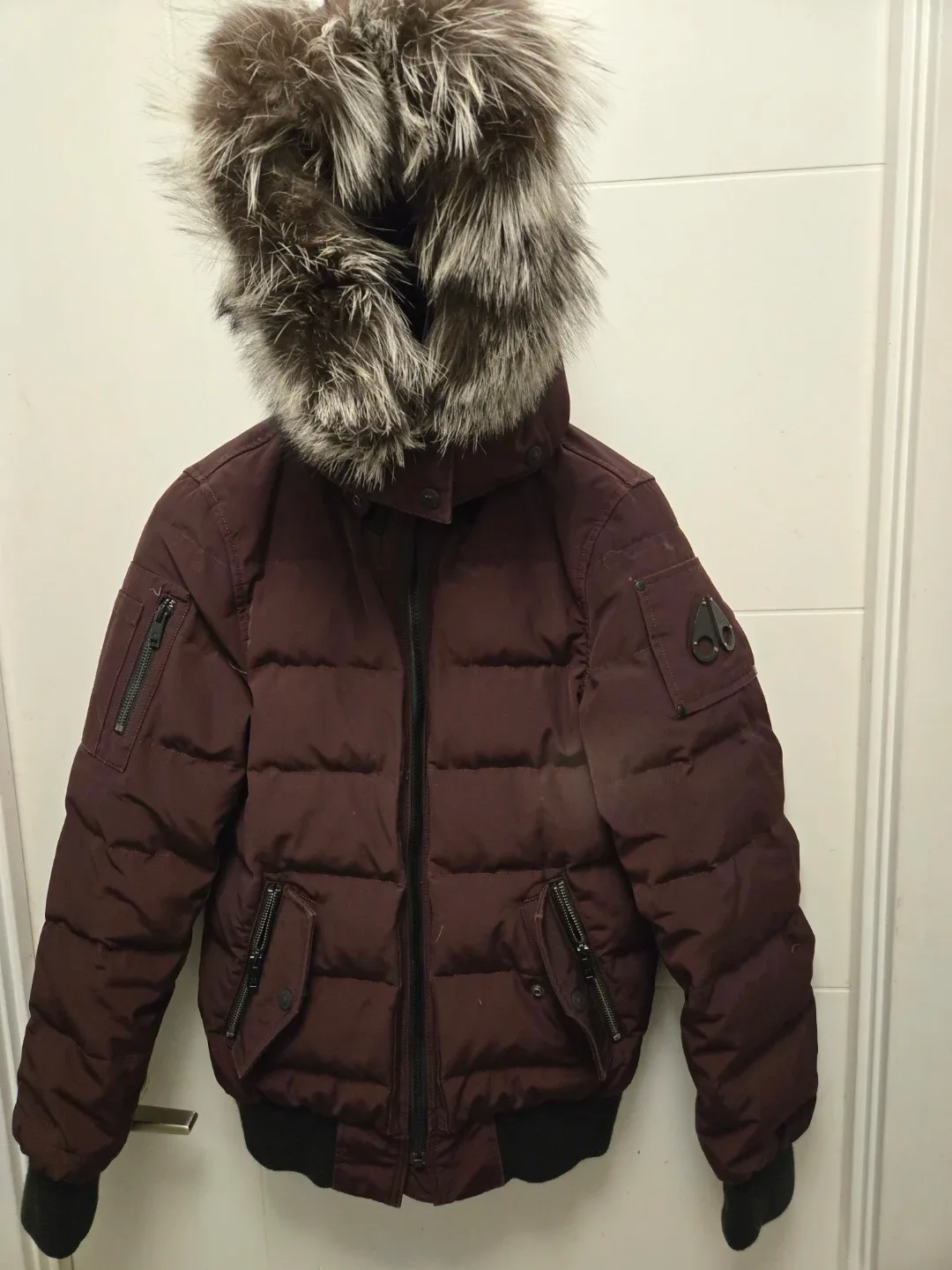 Moose Knuckles Down Bomber Jacket - Size S freshly dry cleaned image indicator(2)