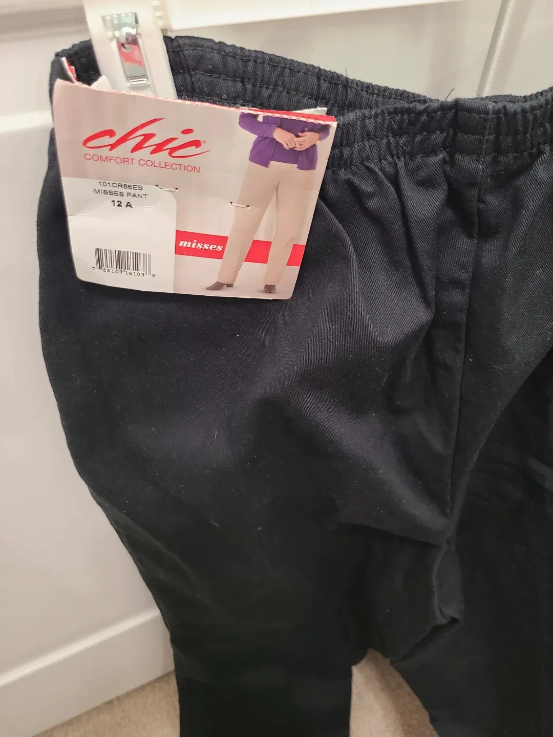 Chic Comfort Collection Misses Pant - Size 12A