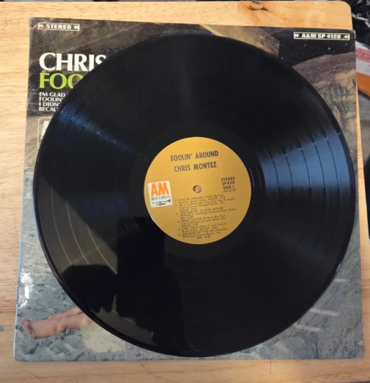Chris Montez Foolin' Around Vinyl Record - photo 3