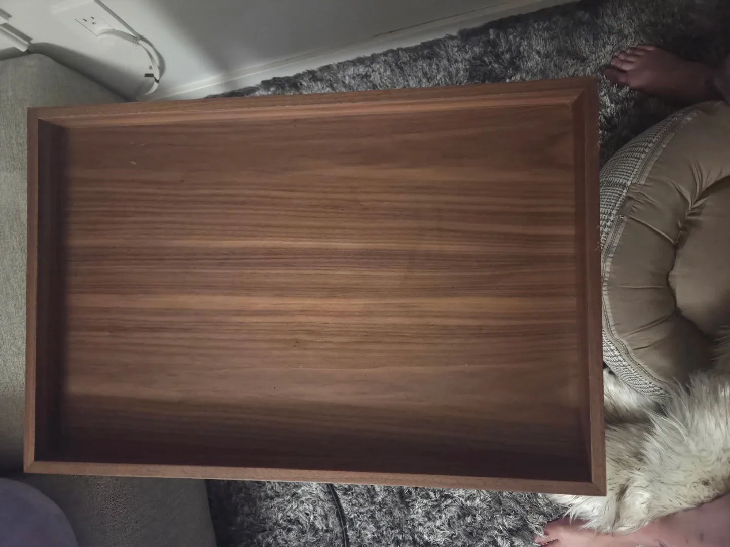 🥕Rove concept sienna side table. Walnut vaneer image indicator(3)