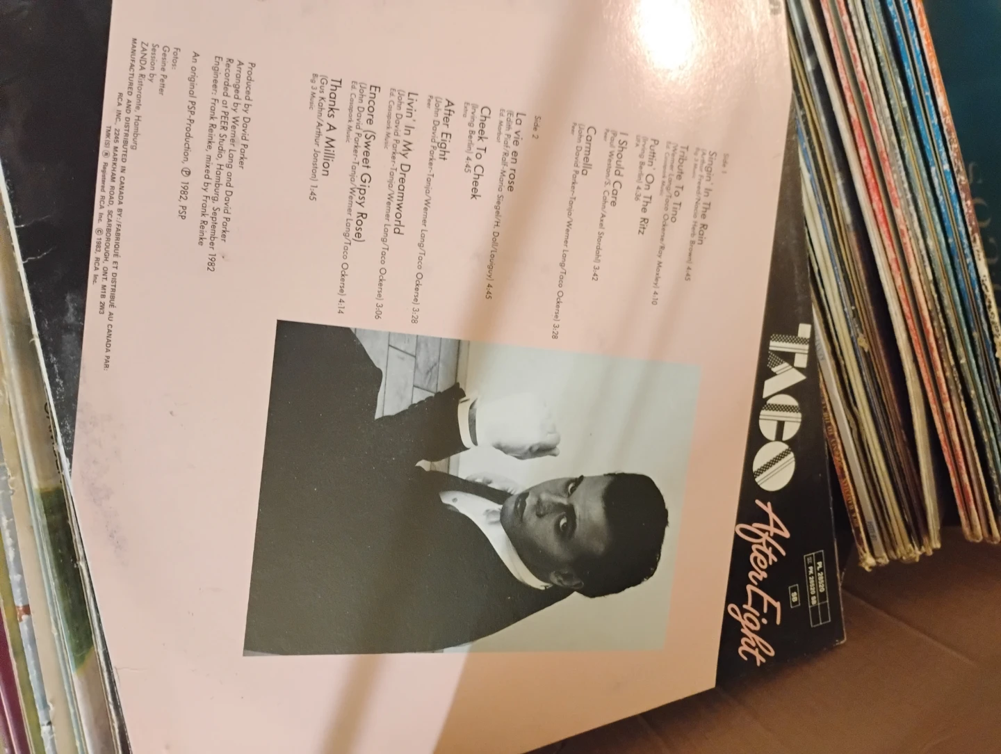 TACO After Eight Vinyl Record - photo 2