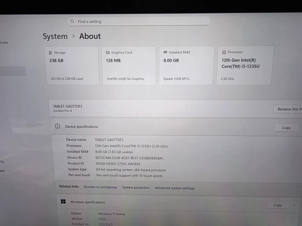 Microsoft Surface Pro 9 Tablet - Like New! image indicator(3)
