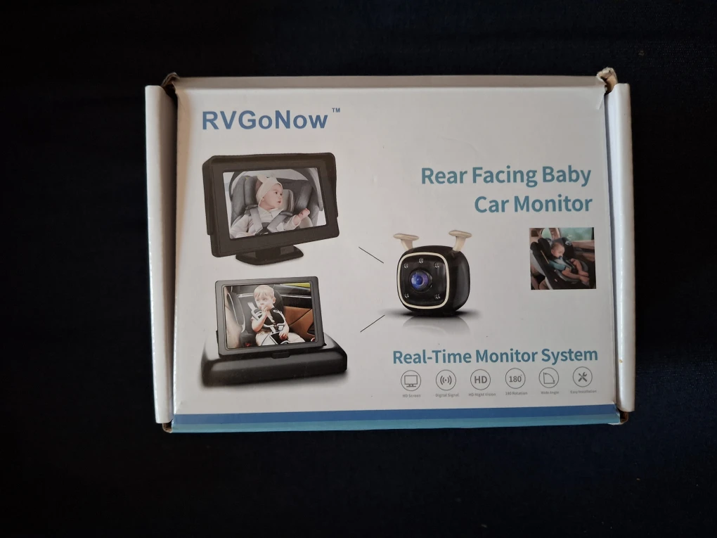 NEW Baby Car Camera with 4.3'' Monitor with Night Vision - photo 2