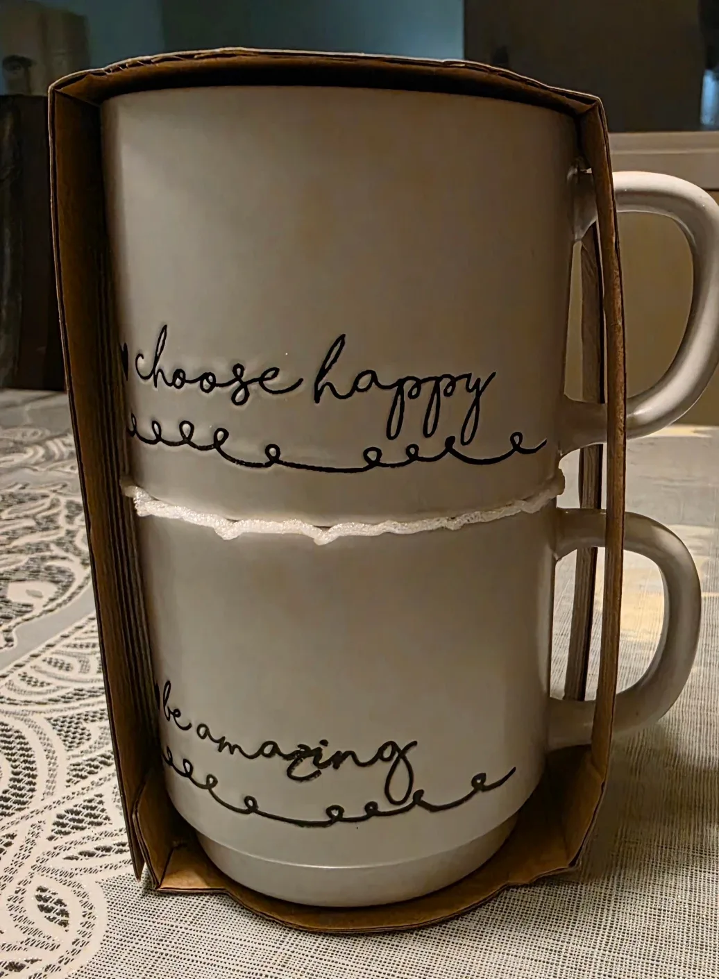 Sheffield Home Stackable Mugs - Set of Two