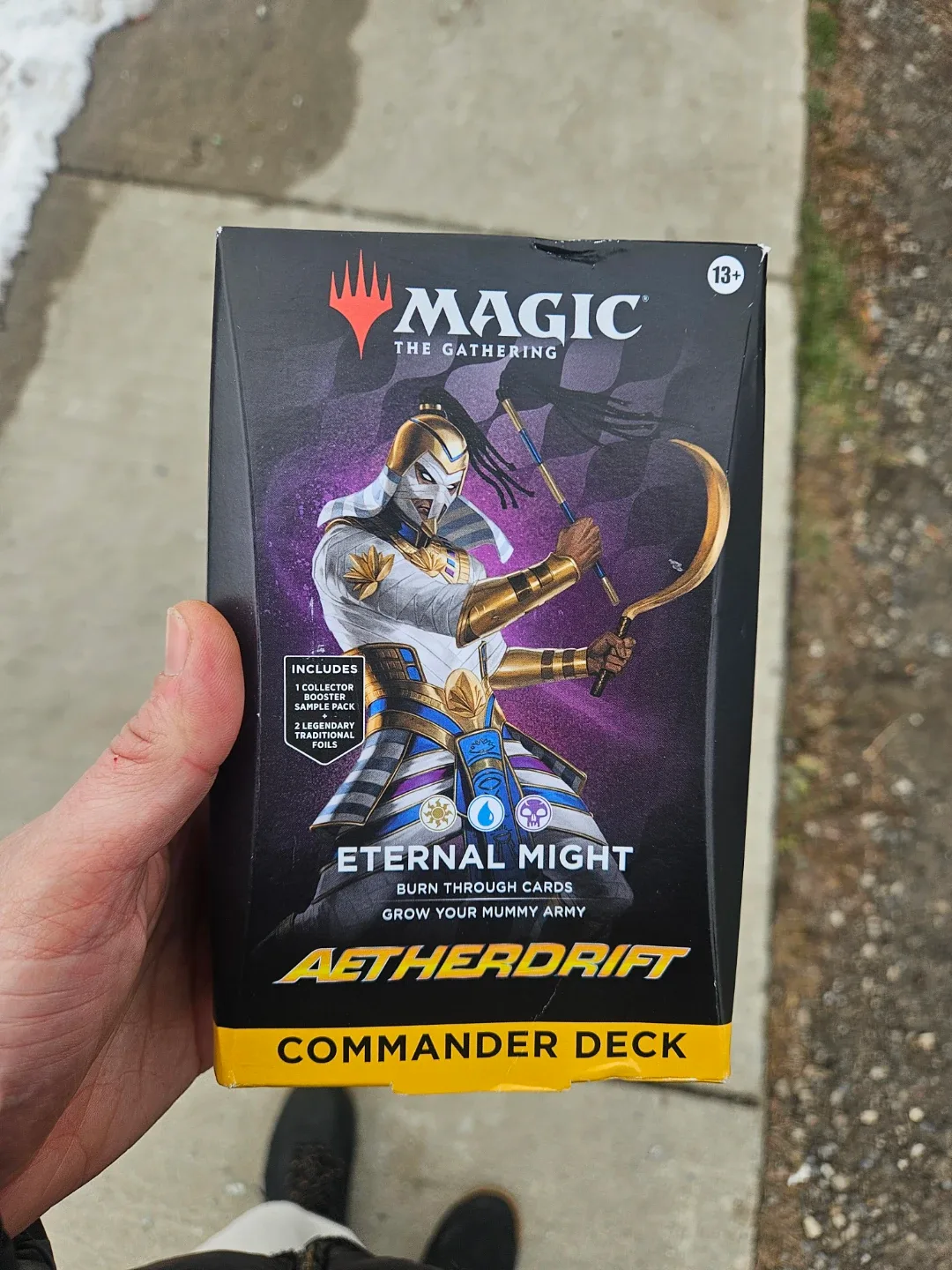 MTG - Aetherdrift - Commander Decks - Eternal Might image indicator(2)