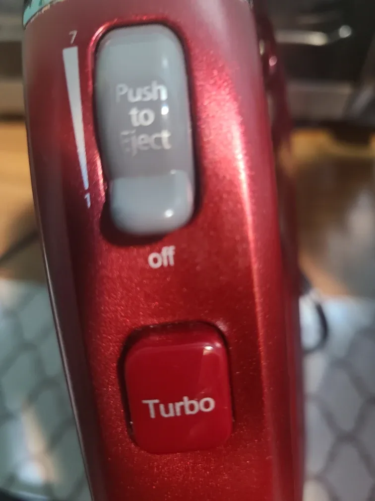 Oster Red Hand Mixer with Attachments image indicator(5)