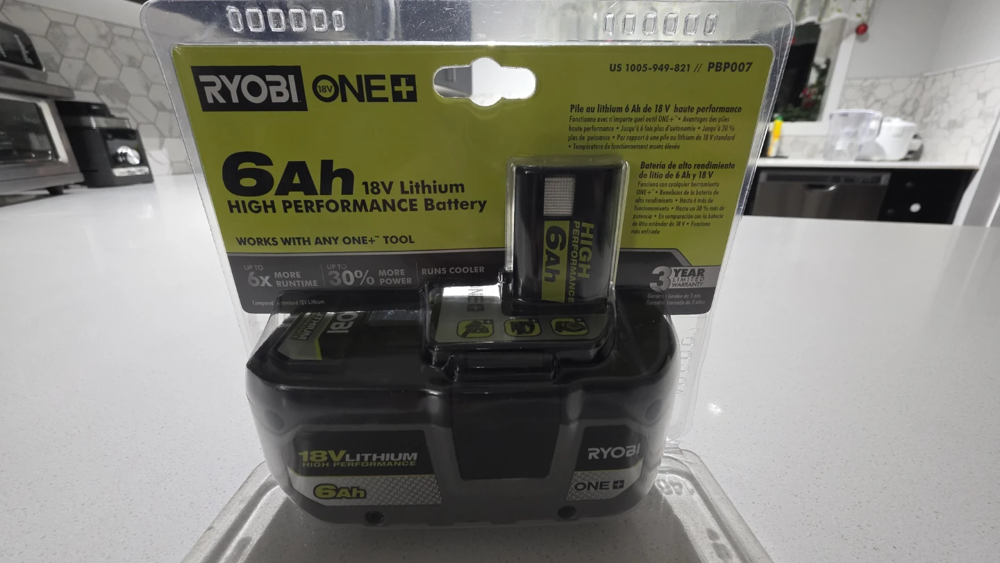 Ryobi ONE+ 6Ah 18V Lithium High Performance Battery - New - photo 2