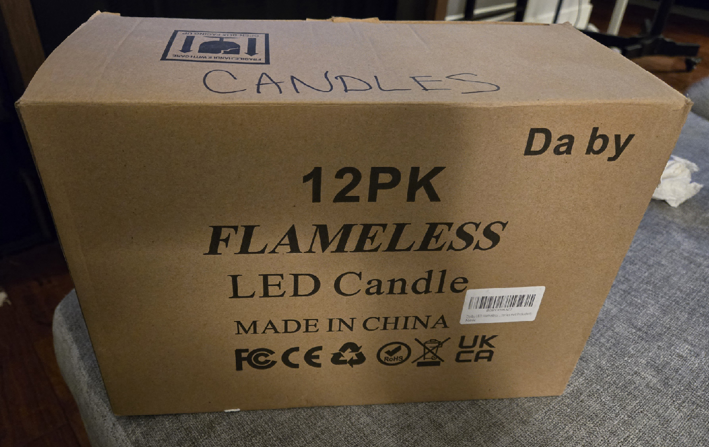 12PK Flameless LED Candles