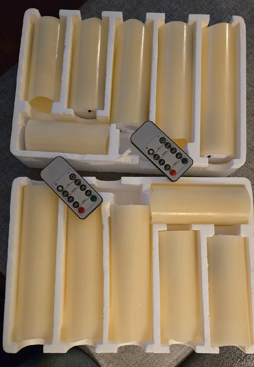 12PK Flameless LED Candles image indicator(3)